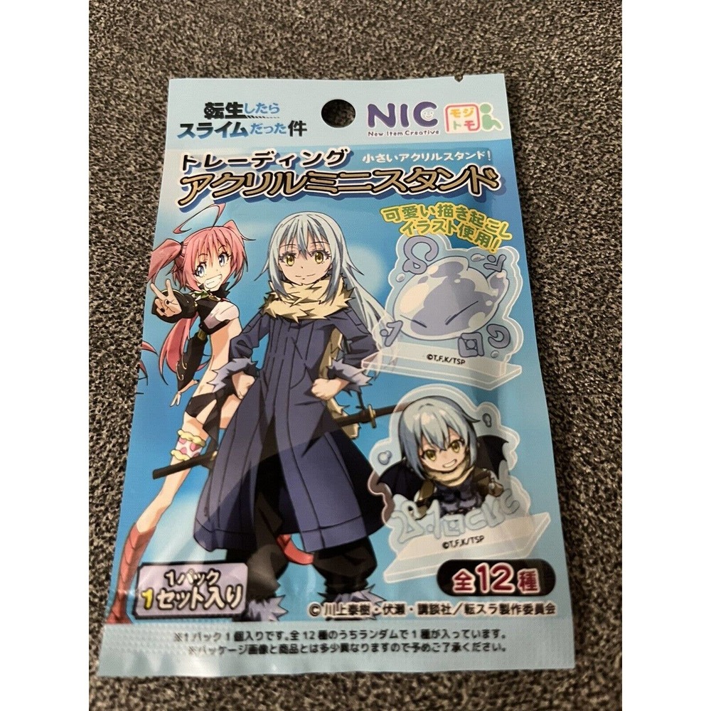 🔥🌟3/$15 Reincarnated As A Slime Trading Mini Acrylic Stand Blind Package